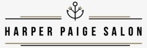 Hp Hor Logo Blk Gold - Harper Paige Salon