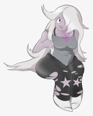 Clip Art Steven Universe By Unusualzebra - Steven Universe Sexy Amethyst