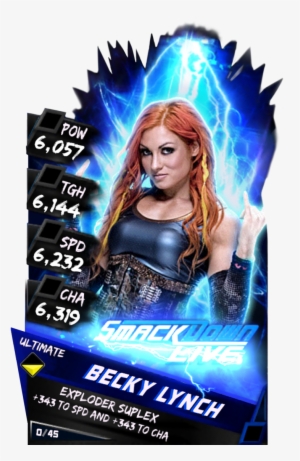 Beckylynch S3 13 Ultimate Zombie Supercard Beckylynch - Wwe Supercard Ultimate Cards
