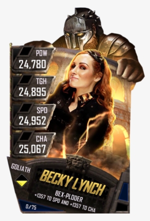Beckylynch S4 20 Goliath Ringdom - Wwe Supercard Ss18 Becky Lynch