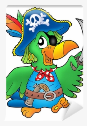 Cartoon Pirate Parrot
