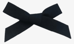 Navy Fabric Bow - Textile