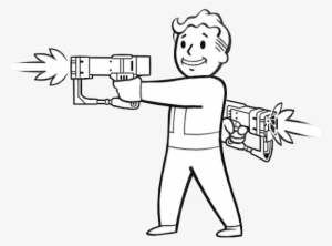 19 Fallout Vector Black And White Huge Freebie Download - Fallout New Vegas Perks