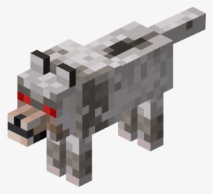 Minecraft Dog Png - Minecraft Wolf