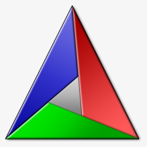 Colorful Triangle - Cmake Logo