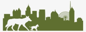 Atlanta Coyote Project - Atlanta Skyline Silhouette