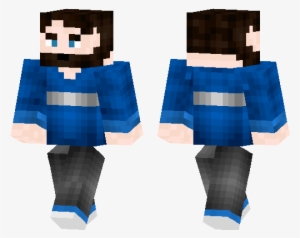 Youtubers - Minecraft Blue Nike Skin