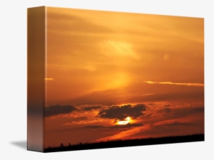 Sky At Sunset By Michal Boubin Png Free Download - Sunset