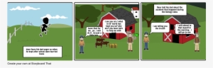 The Spilt Cherry Tree - Cartoon