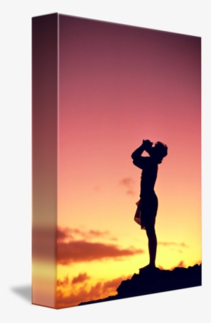 Graphic Royalty Free Download Running Silhouette Sunset - Sunset