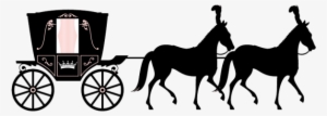 #3707042917, Carriage On The Street - Princess Horse Drawn Carriage Wall Sticker