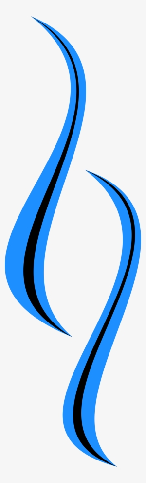 Open - Blue Wave Png