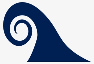 Picture Black And White Stock Navy Single Curl Wave - Single Wave Clip Art