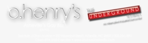 Henry's / The Underground • Thursday Are Rated “r” - College