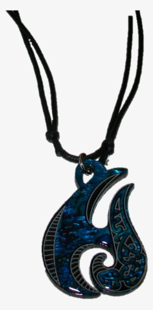 Paua Thong Necklace - Locket