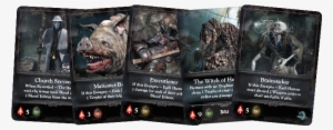 Bloodborne-monsters - Bloodborne The Card Game Cards
