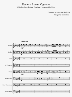 Eastern Lunar Vignette Sheet Music Composed By Composed - Thomas The Train Trumpet