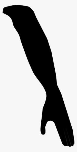 Freeuse Stock Arm Silhouette At Getdrawings Com Free - Arm Clipart Black