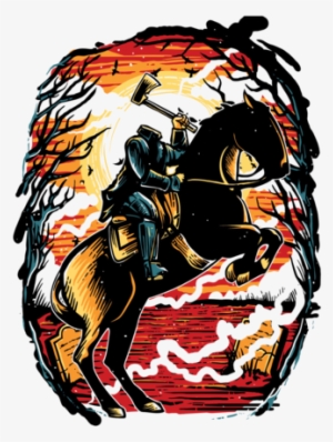 Headless Horseman - American Horror Folklore Style