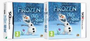 Olaf's Quest On Ds And 3ds - Disney Frozen Olafs Quest (nintendo3ds)