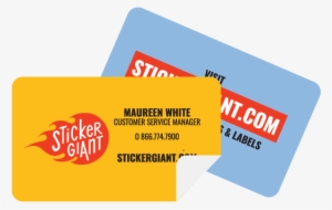 Stickergiant Business Card Stickers - Cool Business Card Stickers