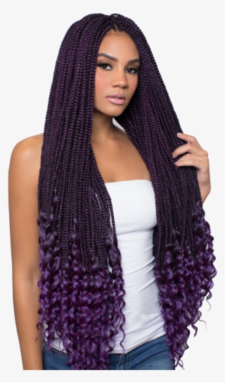 Urban Beauty 2x Real Box Braid 30" - Crochet Goddess Box Braids