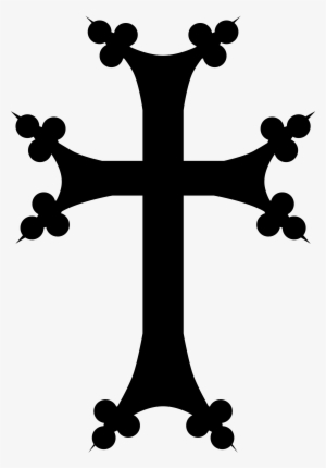 Open - Armenian Cross Black And White