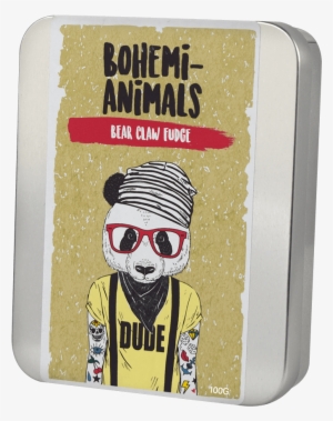 Bohemi Animals Bear Claw Fudge - Etui À Rabat Pour Google Nexus 5x - Hippie Panda Garcon