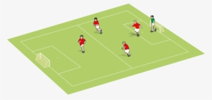 4v4/5v5 Formation 1 2 - Coach Soccer 1v 1