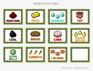 Minecraft Grass Block Printable Papercraft Template - Plaquinhas Minecraft Para Imprimir