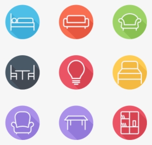 Home Appliances And Furniture - Home Furniture Icon Png