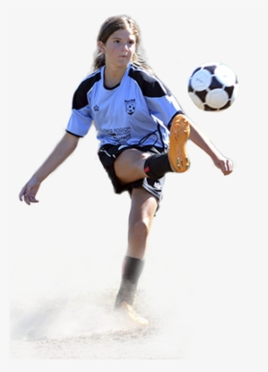Soccer Player Png Welcome To Team Photo - Kick Up A Soccer Ball