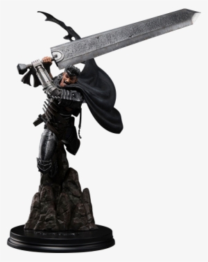 berserk guts the black swordsman statue