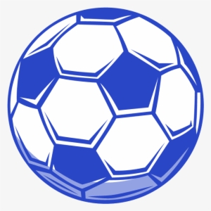 Coaches Gear - Blue Soccer Ball Png