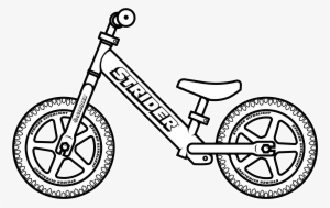 Download As Png - Balance Bike For Coloring