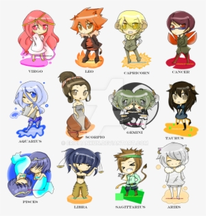 Zodiac Signs By Erichankun On Deviantart - Zodiac Signs As People