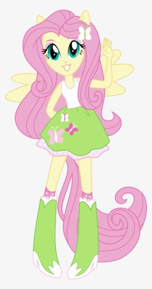 Fluttershy Eqg Aqua Pony Little Pony Pinterest Png - Fluttershy Equestria Girl Pony Up