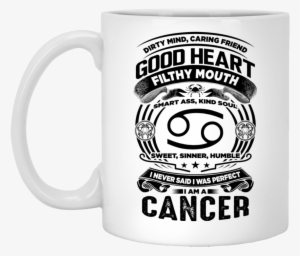 Good Heart Cancer Zodiac White Mug - Cancer Zodiac Mug