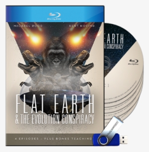 Picture Of "flat Earth And The Evolution Conspiracy" - Flat Earth