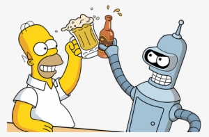 Simpson Futurama Homer Bender
