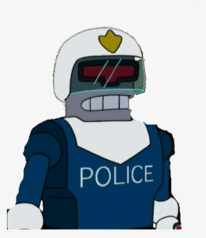 Collection Of Free Bots Clipart Leg Download - Futurama Police Robot