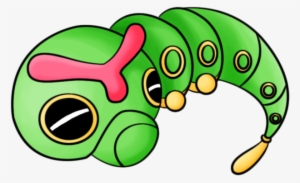 Caterpie By Chibitigre - Sleeping Caterpie