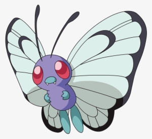 Pokemon Butterfree Outline