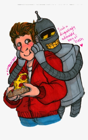 Futurama Clipart Fry Pizza - Chubby Fry Deviantart