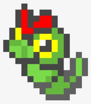 Caterpie - Pokemon Pixel Art Caterpie
