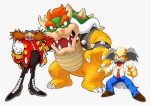 Bowser Vs Dr Eggman - Mario Luigi Wario Peach