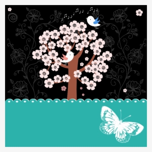 Medium Image - Happy Birthday Birds And Flowers