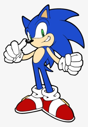 Hand Cartoon Clipart - Sonic The Hedgehog Clipart