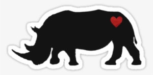 Love Rhino Sticker By Lauren Banks - T-shirt