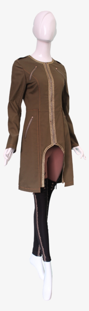 View Larger Image Golden Ribbon Coat - Mannequin